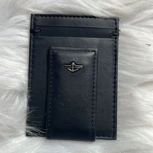 Mens Dockers RFID-Blocking Slim Front Pocket Wallet with Magnetic Money Clip